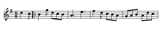 Alex Doig's Jig - staff notation