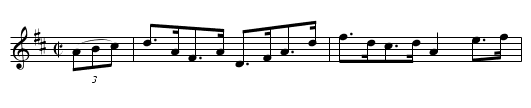 Alexander's Hornpipe          1683 - staff notation