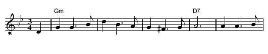 Alexandrovsky - staff notation