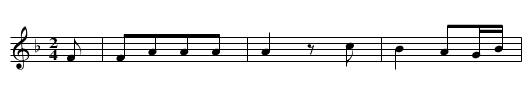 Alexius (2-14) S. 49 - staff notation