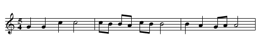 Ali Pasa - staff notation