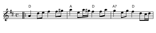 Alkumarssi - staff notation