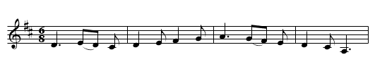 ALL AROUND MY HAT - staff notation
