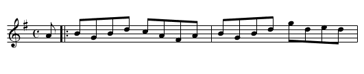 All da Ships are Sailing - staff notation