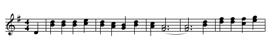 All I Want For Christmas Is A Concertina - staff notation