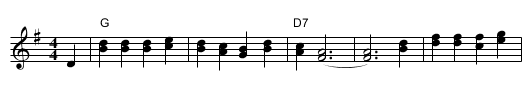 All I Want For Christmas Is A Concertina - staff notation