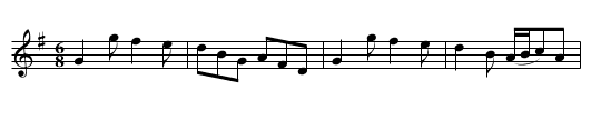 All in a Hurry.    JJo5.102 - staff notation