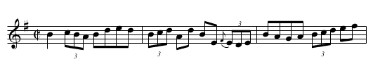 All Ireland, The - staff notation