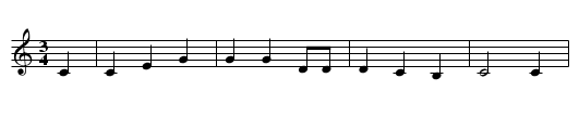 All Jolly Fellows that Follow the Plough - staff notation