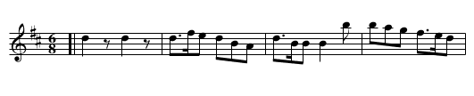 ALL THE BLUE BONNETS - staff notation