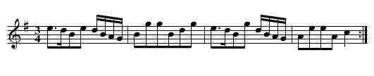 All the Night I Lay Awake - staff notation