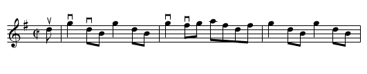All the Rage -- Reel - staff notation