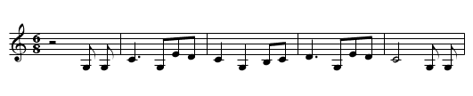 All the World Is Desolation. - staff notation