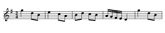 All Well - staff notation