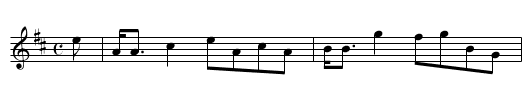 Allan More - staff notation
