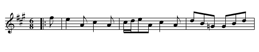 Allan Ramsay - staff notation