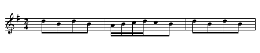 ALLE LEUTE SOLLENS WISSEN - staff notation
