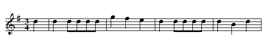 Allegro - staff notation