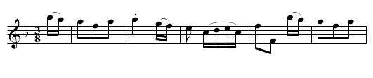 Allegro - staff notation