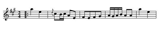 Allemande. - staff notation