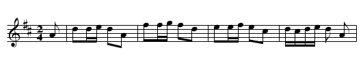 Allemande. - staff notation