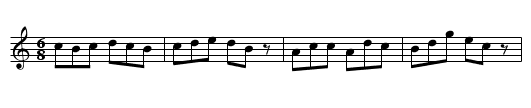 Allen a Dale. JaW.199 - staff notation