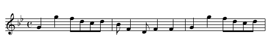 Allister - staff notation