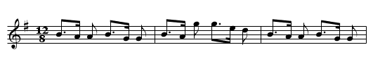 Allistrum's March - staff notation
