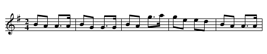 Allistrum's Polka - staff notation
