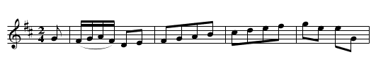 All's Well. HSJJ.068 - staff notation