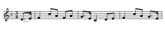 Along with my love I'll go - staff notation