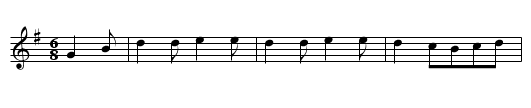 ALS DE GROOTE KLOKKE LUYD - staff notation