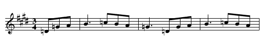 ALS SCHONDILG NOCH EIN KLEIN KIND WAR - staff notation