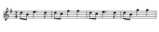 Alte Mazurka - staff notation