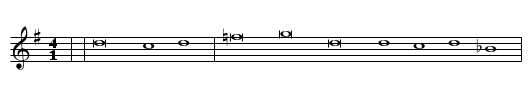 Alter Ostergesang - staff notation
