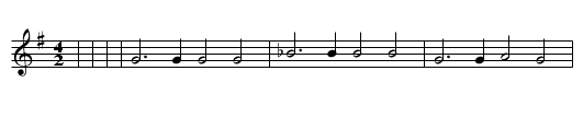 Alter Sommerwendfest - Tanz - staff notation