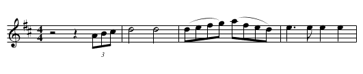 Alt=Kufsteiner Metzgersprung=Marsch - staff notation