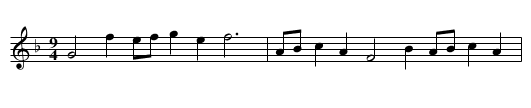 ALTRINCHAM ROUND - staff notation