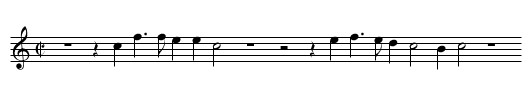 Altus - staff notation