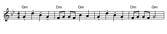 Amalel Shir - staff notation