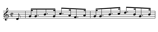 Amatun. RH.303 - staff notation