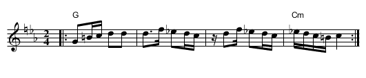 Ambee dageets - staff notation