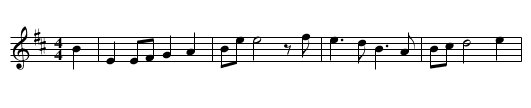 Amhr&aacute;n Na Leabhar (The Song of the Books) - staff notation