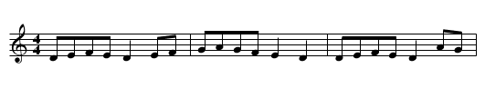 Amoroso - staff notation