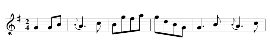 Amours du Printems, Les - staff notation