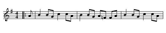 Amulree - staff notation