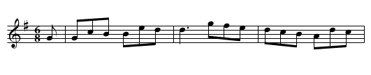 Amusement - staff notation