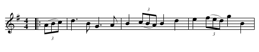 An Arran Lilt - staff notation
