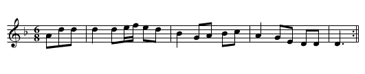 An Buacaill Ban - staff notation