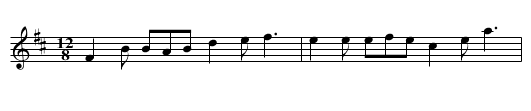 An Chóisir - staff notation